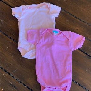 NWOT Baby Girl Onsie Set